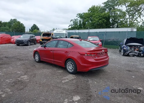 2017 Hyundai Elantra Se from USA, damaged, VIN KMHD74LF2HU099182